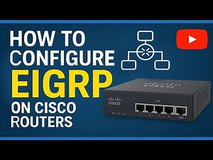 EIGRP Routing Protocol Configuration | Cisco Router Full Guide | English