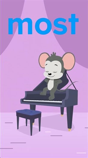 Kindergarten Sight Words: Most | ABCmouse #learning #education #sightwordsforkids #kindergarten