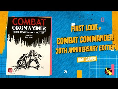 Combat Commander 20th Anniversary Edition Unboxing and First Look