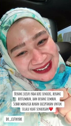 I'm tired and brave enough to say, "I need help", you're amazing, honey