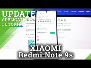 How to Update Apps in XIAOMI Redmi Note 9s – Install Latest App Version