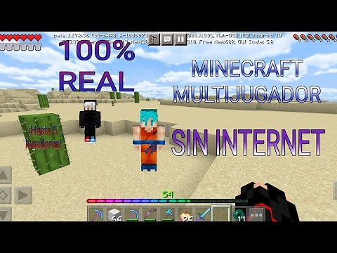 Como jugar Minecraft multijugador sin internet .