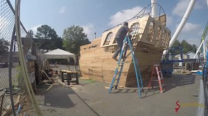 It's aboat time we seas the day and give you a glimpse at the anchor of our NEW #SCarowinds scare zone! But beware, the terror of Deadman's Landing has put even the strongest of pirates in a watery grave... ☠️ bit.ly/scarowinds | Carowinds