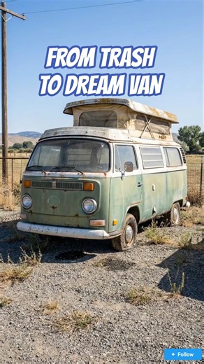 Abandoned Van to Dream Camper Build | Full Conversion Timelapse #beforeafter