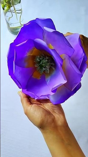 Violet Flower_DIY Tutorial