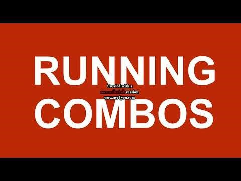 Cartoon Running Combos Sound Effects
