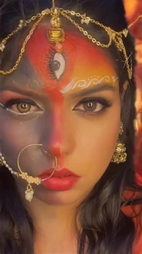 Maa kalratri 🔱look