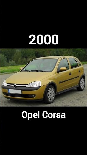 Evolution of Opel Corsa (1982~2026)#sports #viral #evolution #opel #corsa #youtube #ytshorts