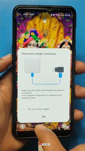 How to fix check your charger connection in Samsung/check your charger connection samsung #shorts