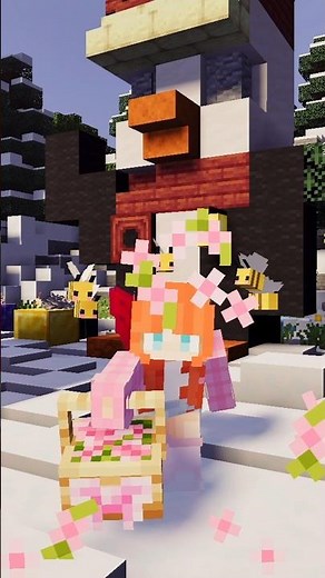 10 TOP Cute Addons For Minecraft Bedrock 🌸 (Pretty Little Baby) #minecraft #shorts #gaming