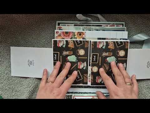 End of Year Teacher Albums School Days Mintay Papers