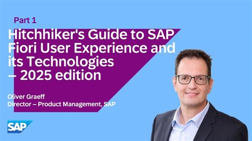A Hitchhiker’s Guide to SAP Fiori and Related Technologies  - Part 1 💫