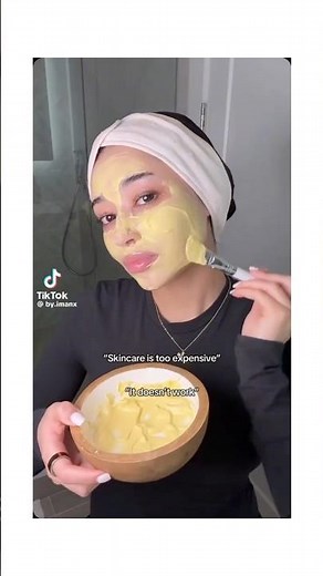 Homemade Face Mask for Soft Glowing Skin 💗