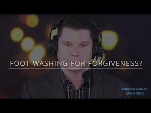 1.7K views · 128 reactions | In John 13, we see Jesus demonstrating what it means to serve others as he washes the disciples’ feet. But in reading this passage, some conclude that the foot-washing event was about forgiveness. So are we mostly forgiven but still in need of a “daily touch-up”? What did Jesus mean by “you are clean but not all of you”? | Andrew Farley | Facebook
