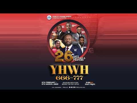 YHWH 2026 || POWER CONVENTION || 26 DAYS FASTING AND PRAYERS || DAY 10