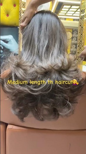 Medium length haircut #shorts #medumlengthhaircut #hairbrother #koreahaircut