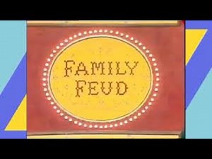 Family Feud (Richard Dawson) - September 1st 1977 York vs Walsh