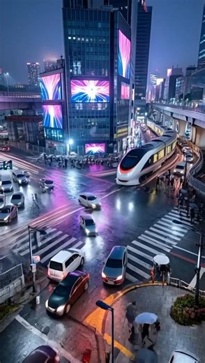 Building A Futuristic City/Ai Futuristic neon City