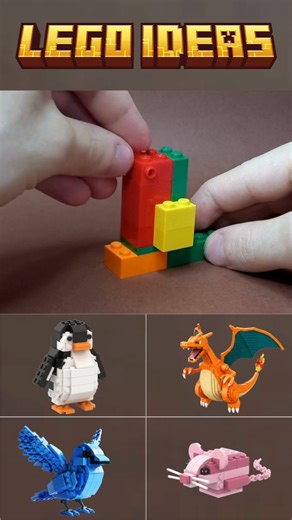 🦜 LEGO Ideas Parrot Tutorial #lego #parrot #bird #tutorial #ideas