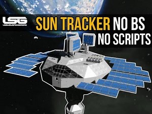 Space Engineers - Solar Sun Tracker No Script Programming