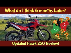 Hawk 250 Enduro End of Season Review - Do I Still Think it's Worth the Money??