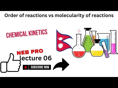 Order vs Molecularity with Examples | Class 12 NEB Chemistry