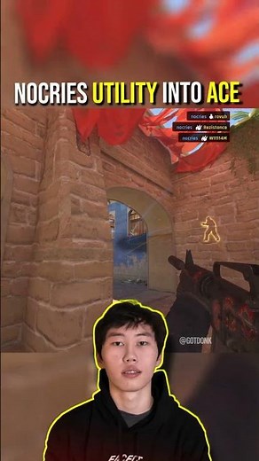 nocries DESTROYS Mirage B with HE + Molotov into ACE💥 | Counter-Strike 2