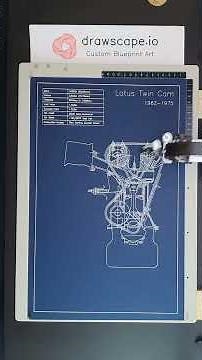 🛒 Buy Lotus Engine Blueprint Art!