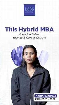 This Hybrid MBA Gave Me Milan, Brands & Career Clarity!