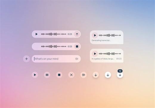 Adaptive Voice Chat UI