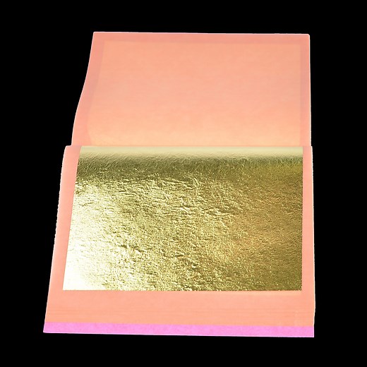 23kt Genuine Gold Leaf 80mm 3 1/8" Loose - Barnabas Gold
