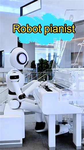 151K views · 3.4K reactions | A robot plays the piano at a library in Hefei, China. Capable of performing more than 20 classic songs, this talented robot from Panshi Intelligent Technology shows how tech can accompany art. #China #robot #piano #pianist | China Xinhua News | Facebook