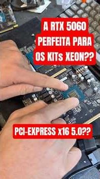 RTX 5060 with PCI-Express x16 5.0? Perfect for a Xeon setup? 🤯