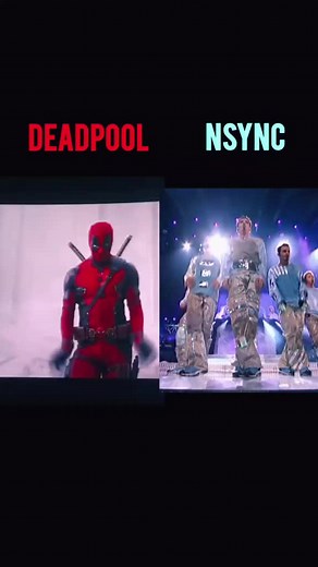 Deadpool vs Nsync Dance - Bye Bye Bye #deadpool3 #baile #nsync #dance