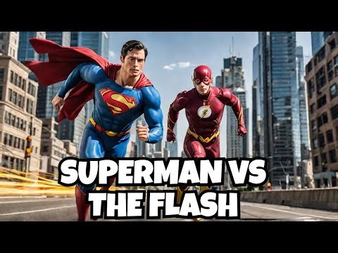 Superman vs Flash: The Ultimate Speed Battle