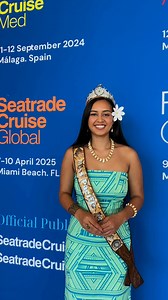 37K views · 1.4K reactions | Talofa lava from Seatrade Cruise Global in Miami 冀 Feeling honoured to be a cultural and tourism ambassador for our Pacific Islands through Pacific Tourism Organisation. Proud to promote the beauty and uniqueness of our Pacific region to the World's Leading Cruise Industry Platform. #MissPacificIslands #MissSamoa #SeaTradeCruiseGlobal #Tourism #PacificTourism | Miss Pacific Islands | Facebook