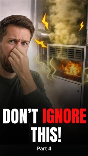 Burning Plastic Smell From Furnace? Turn It Off Now ⚡