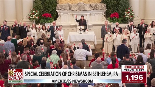 Bethlehem, Pennsylvania, celebrates Christmas in its own way