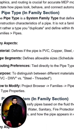 Steps to create Pipe Types, Pipe Systems, Graphics, and Routing Preferences. #reviturdu