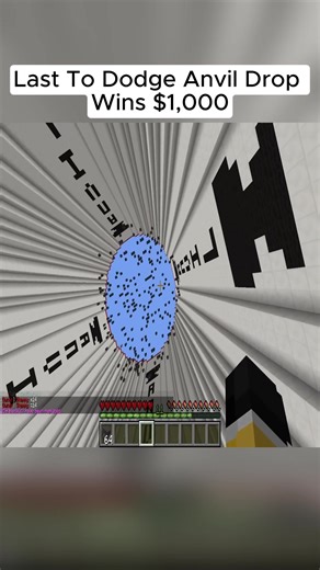 Last To Dodge Anvil Drop Wins $1,000#vairal | dodge