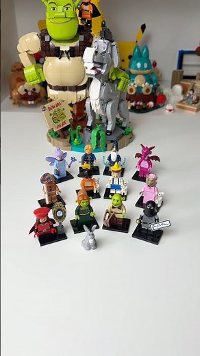 LEGO Shrek minifigures!!