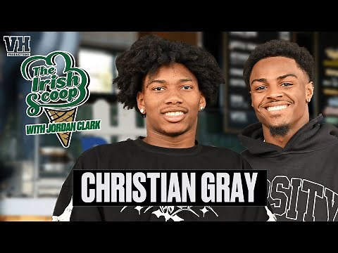 Christian Gray Talks Football Journey, Faith & Notre Dame CFP Expectations