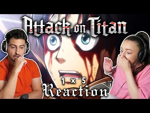 NO WAY! Attack on Titan Episode 5 REACTION | 1x05 "The Struggle for Trost, Part 1"