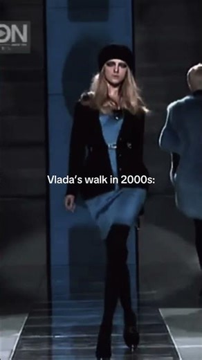 Vlada now and 2000 #runway #catwalktour #supermodel #model #catwalk #fashion #vlada
