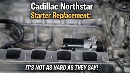 Cadillac Northstar starter replacement: It’s not as hard as they say!