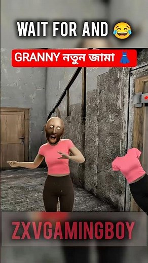 Granny new dress 👗 #granny #horrorgame #youtubeshorts