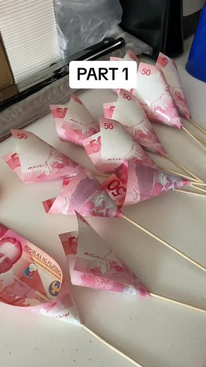 DIY Money Flower Bouquet Tutorial