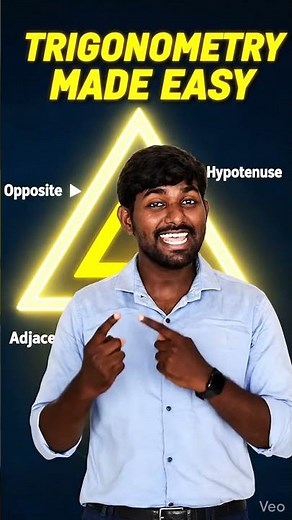 📐 Trigonometry Definition Easy Explanation 🔥