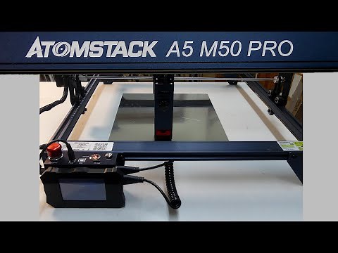Atomstack A5 M50 Pro - Zusammenbau und erster Test