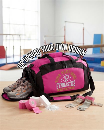 Personalized Gymnastics Duffel Bag – Custom Name Gymnast Bag for Girls, Team Gift, Practice & Competition - Etsy